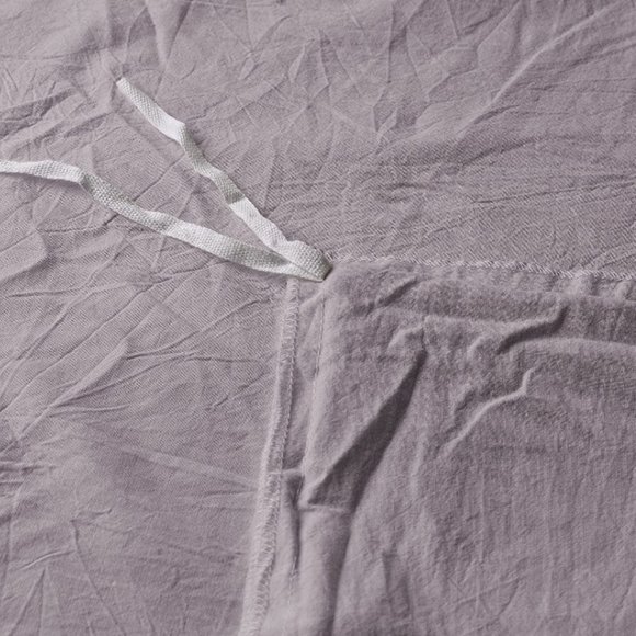 Swift Home 100% Cotton Yarn Dyed Prewashed Chambray Duvet Cover Bedding Set K/CK - Picture 5 of 7